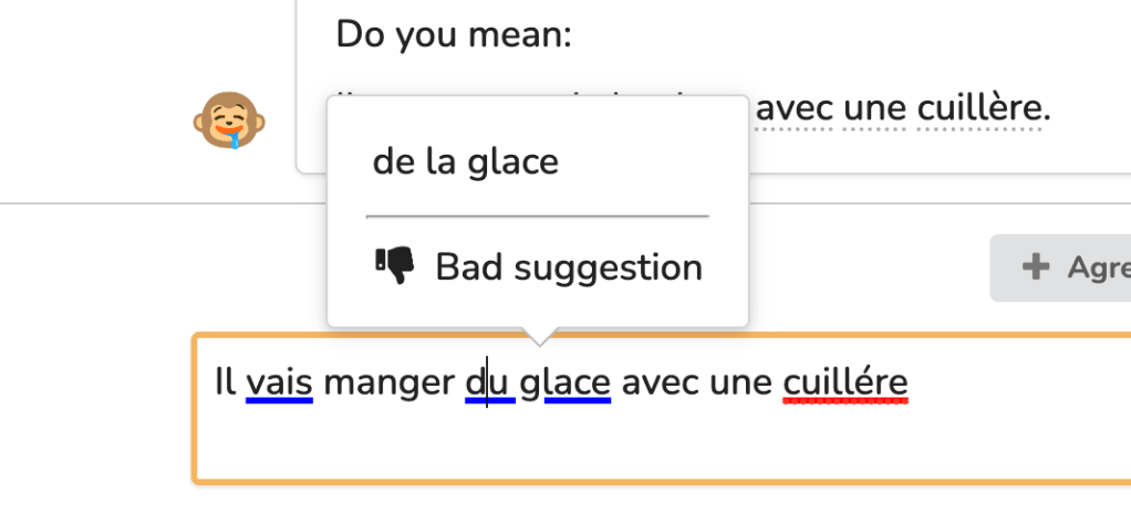 Here is the Grammar Error Correction model in Action!